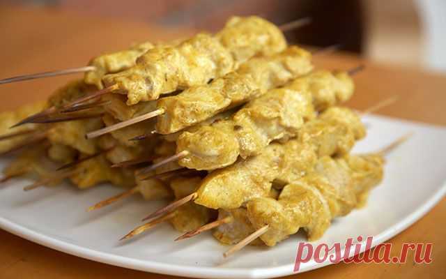 КУРИНЫЕ ШАШЛЫЧКИ В ЛАЙМОВОМ МАРИНАДЕ