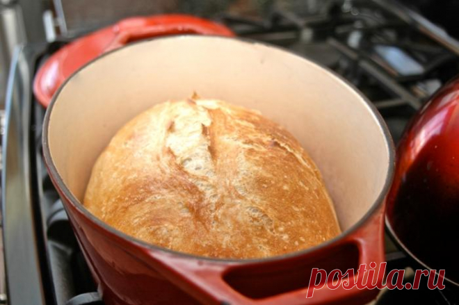 Хлеб без замеса Джима Лейхи (Jim Lahey’s No-Knead Bread) — Cook-Talk