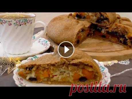 ПОТРЯСАЮЩИЙ ПИРОГ С ТЫКВОЙ! ЗАМЕЧАТЕЛЬНЫЙ ПИРОГ С БОГАТОЙ И ВКУСНОЙ НАЧИНКОЙ!ТЕСТО ОЧЕНЬ НЕЖНОЕ И ТОНКОЕ, А НАЧИНКА СОЧНАЯ И АРОМАТНАЯ! ИНГРЕДИЕНТЫ -ТЕСТО --2 стакана муки(обычно...
