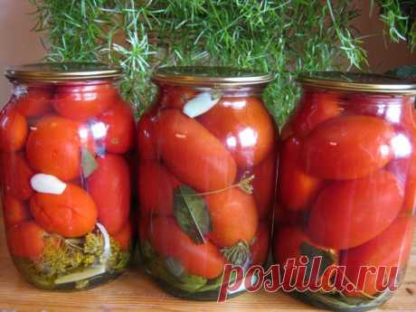Обалденно вкусные помидоры на зиму. Без заморочек