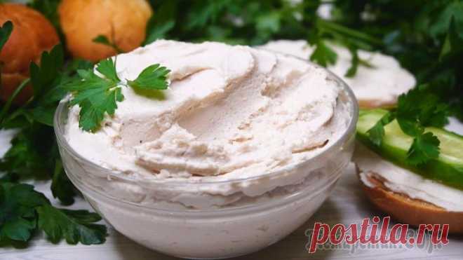 Вместо колбасы на завтрак паштет из куриного мяса