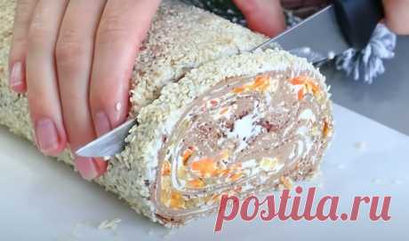 Новогодний шедевр из простых продуктов. Новый праздничный рецепт