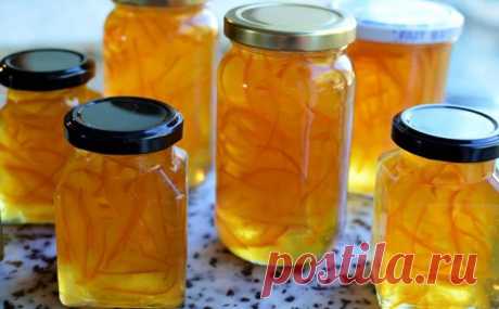 Апельсиновый конфитюр с цедрой. Пошаговый рецепт с фото
