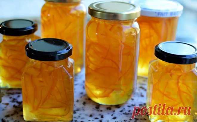 Апельсиновый конфитюр с цедрой. Пошаговый рецепт с фото