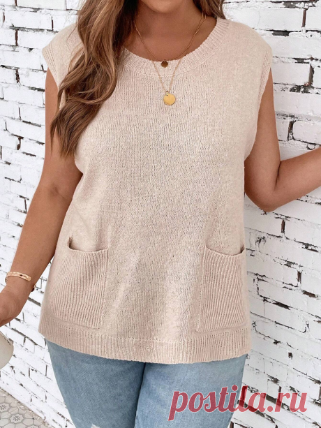 Подборка вязаных новинок Shein из раздела Plus Size (со схемами) | Вязание спицами LenkomKnit | Дзен