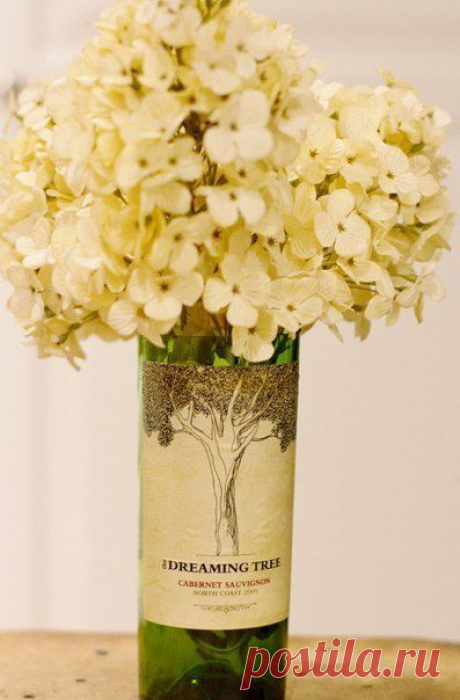 Декор бутылок - как отрезать горлышко бутылки.