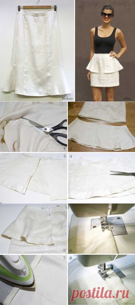 DIY PEPLUM SKIRT « a pair &amp; a spare