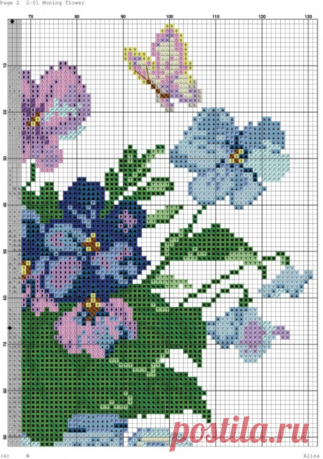 Вышивка букет полевых цветов. Полевые цветы схема бесплатно | Домоводство для всей семьи.