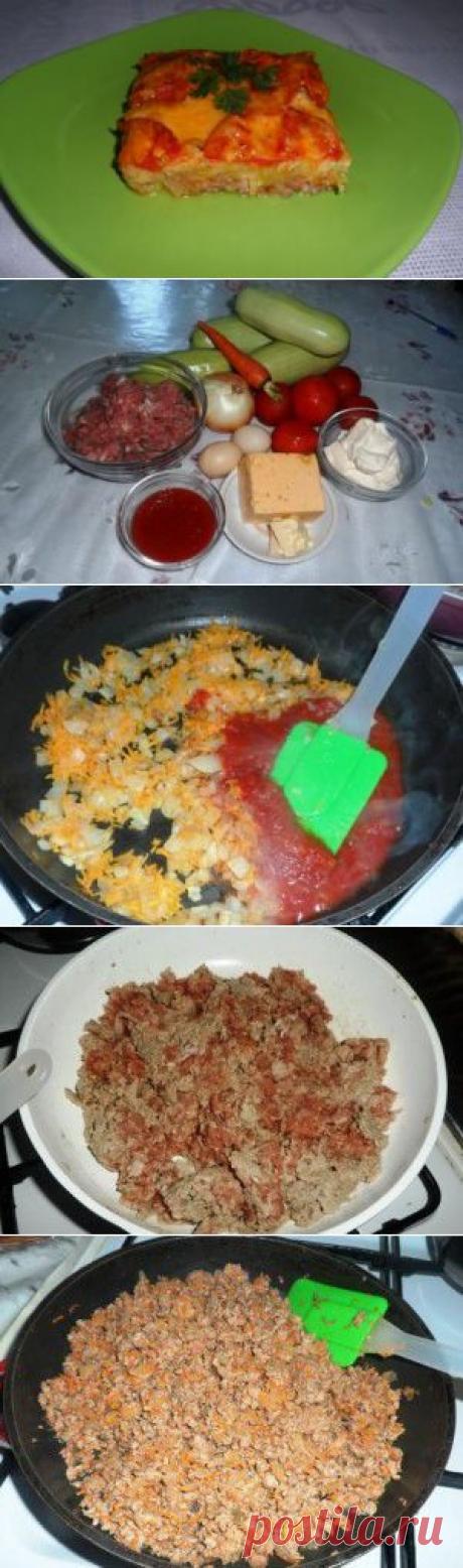 Запеканка из кабачков с мясом | Домашняя еда