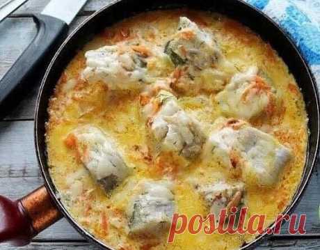 Минтай в сметанном соусе - Dynastyofchefs.ru