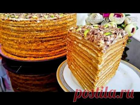 &quot;Медовик&quot; за 30 МИНУТ!ИДЕАЛЬНЫЙ РЕЦЕПТ+ МЕГА ШОКОЛАДНЫЙ ТОРТ - ВКУСНЕЕ ЛЮБОГО! Получается у Каждого!