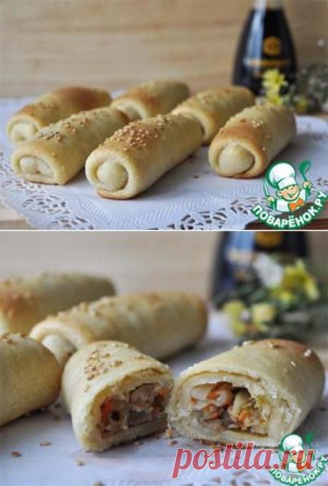 Закусочные пирожки в китайском стиле - кулинарный рецепт