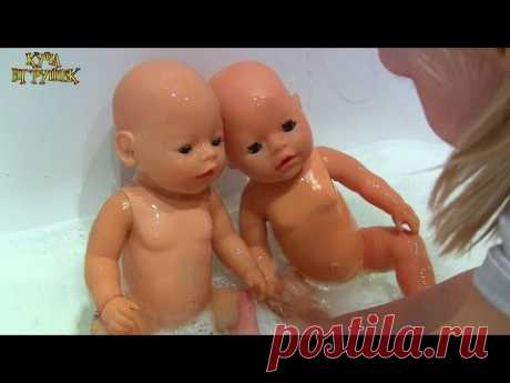 (1) Купание Беби Бонов Тёмы и Лизы! Видео для детей👶🛀👶 - YouTube