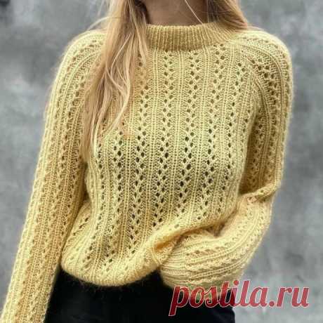 Узор спицами для кардигана, кофты