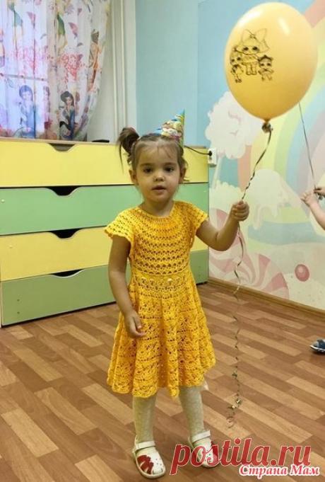 Два летних платьица для девочки. - Вязание - Страна Мам