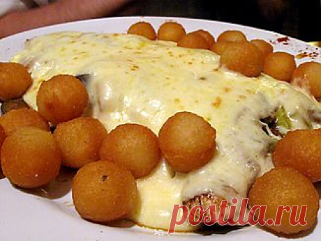 Картофельные крокеты.