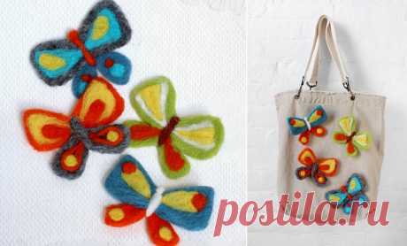Make It! Felted Butterfly Collection | Moomah the Magazine