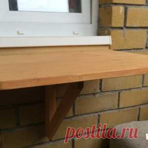 Настенный складной столик своими руками - МирТесен