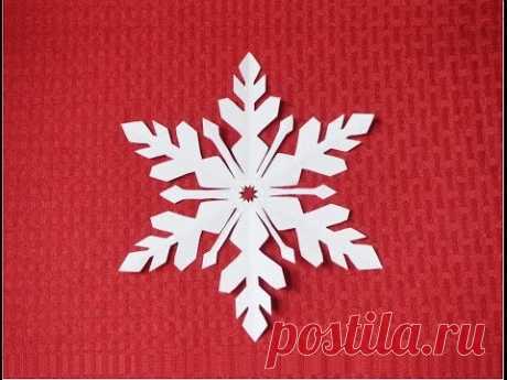 Paper Snowflake 2- Detailed tutorial-  intermediate level - Can YOU do it?
