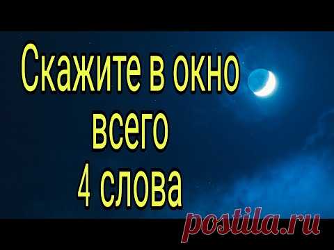 Скажите в окно всего 4 слова. | Тайна Жрицы |