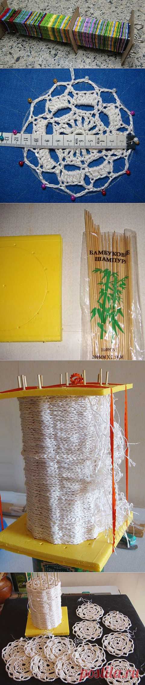 Гениально: приспособление для выравнивания и отпаривания мотивов. МК.