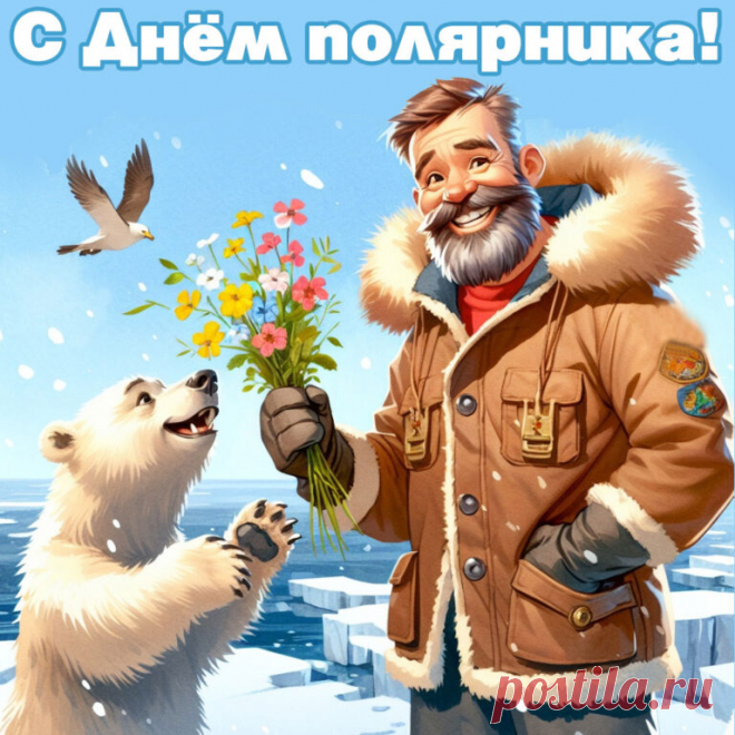 Дорогие полярники! С профессиональным праздником!