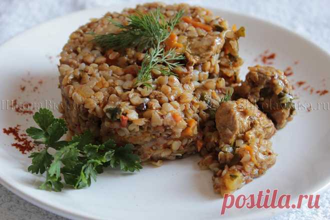 Гречка с мясом "По-купечески"