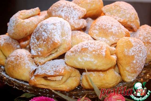 Печенье "Подушечки" - oчень нежное, рассыпчатое снаружи и мягкое внутри, сладкое и вкусное!