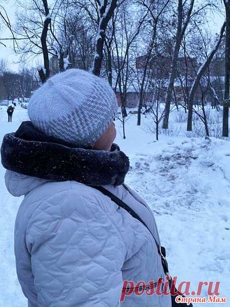 Шапка женская зигзаг - жаккард - Вязание - Страна Мам