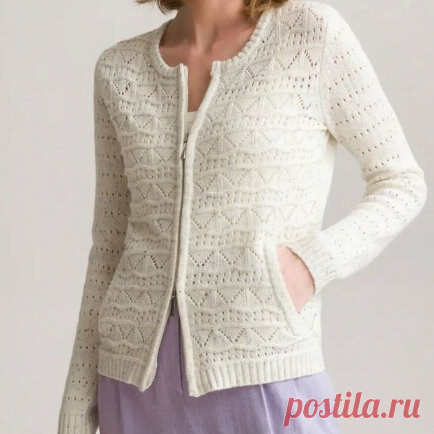 «Женственно и красиво!» — 6 ажурных кофточек спицами | Paradosik_Handmade Пульс Mail.ru