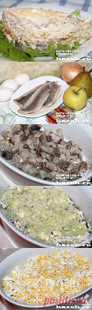 Селедка под шубой “Кумушка” | Харч.ру - рецепты для любителей вкусно поесть