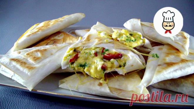 Самая вкусная закуска в лаваше для пикника