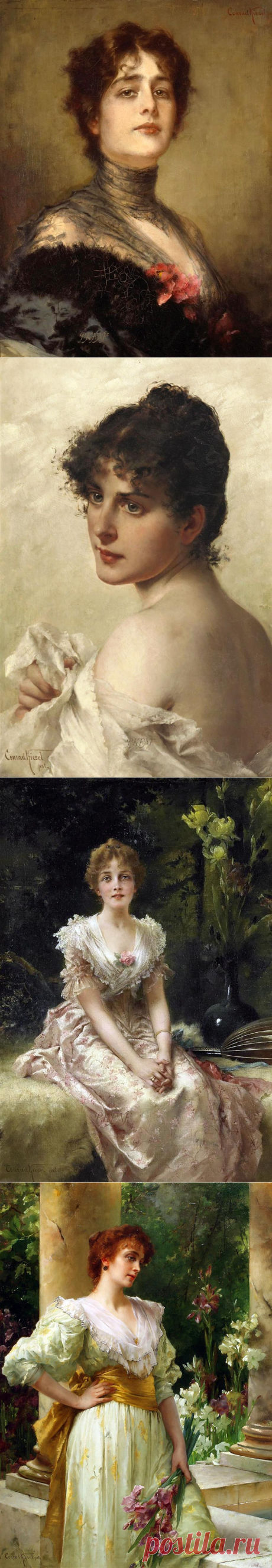 Женские образы... Conrad Kiesel