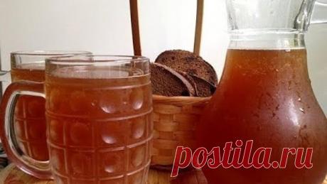 Домашний Квас ЯДРЁНЫЙ, супер вкусный Как Из Бочки! Простой рецепт домашнего кваса.Лучше Хеннесси))