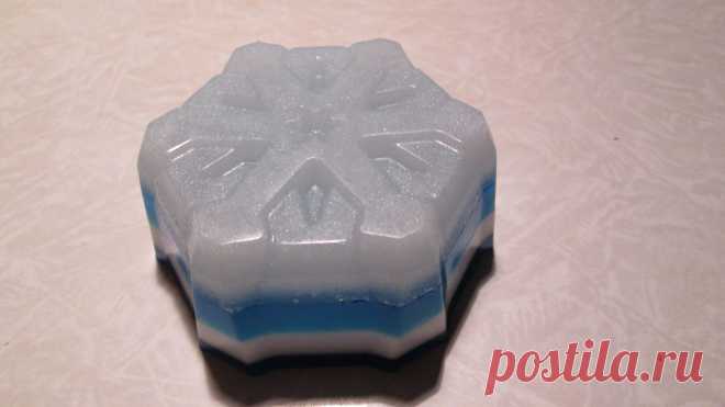 мыло"снежинка №3"