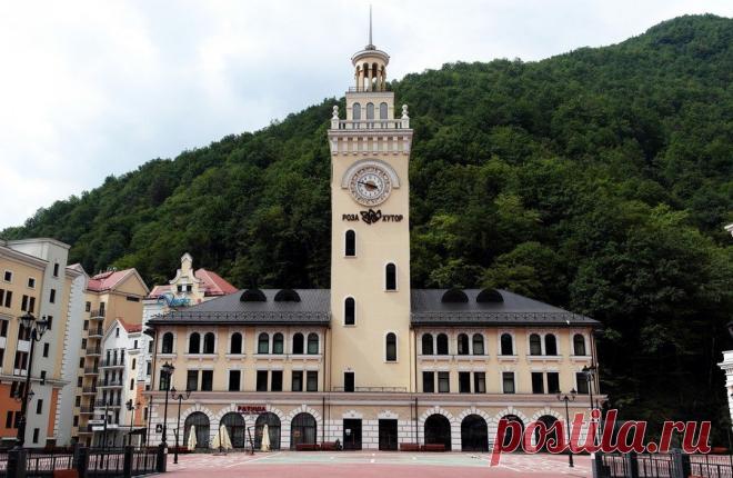 Лето на курорте «Роза Хутор»  |  Россия