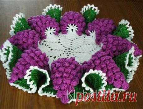 Салфетка &quot;Виноград&quot; | Искусница