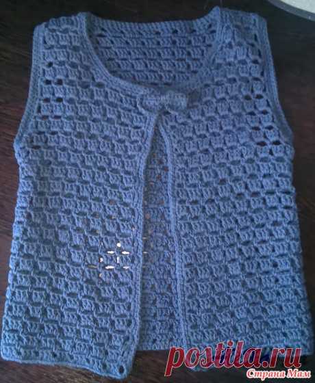 *Жилеточки для деточек - Вязание для детей - Страна Мам