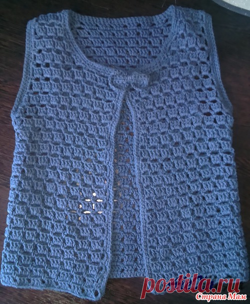 *Жилеточки для деточек - Вязание для детей - Страна Мам