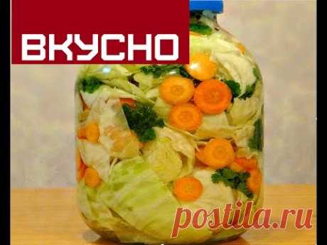 КАК  МАРИНОВАТЬ КАПУСТУ НА ЗИМУ /  HOW pickled cabbage in winter