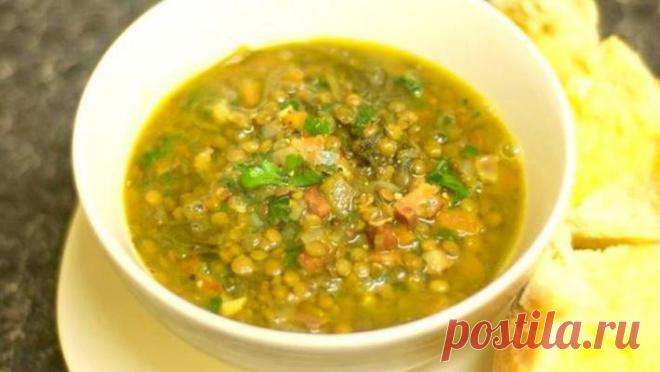 Чечевичный суп с курицей