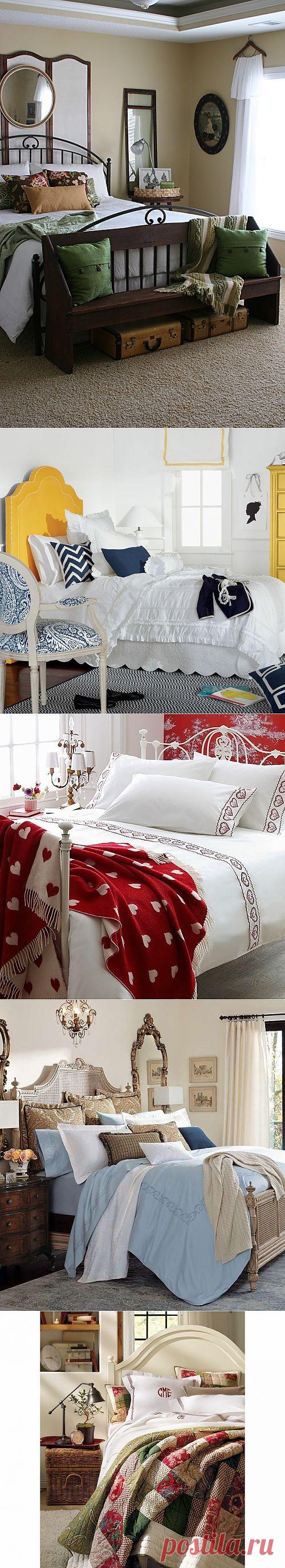 Спальни и спальные принадлежности.