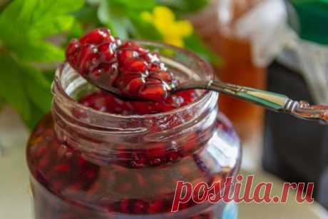 Варенье из граната с косточками — Домашняя кулинария