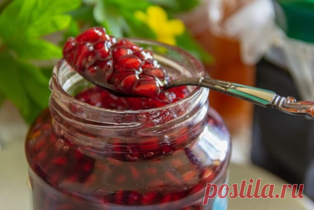 Варенье из граната с косточками — Домашняя кулинария