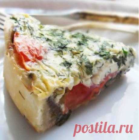 Пирог с баклажанами - легко приготовить и вкусно поесть