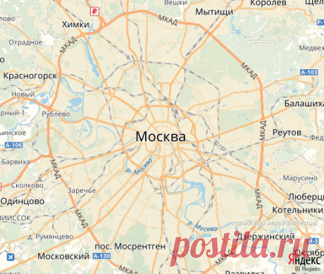 Карта Москвы: улицы, дома, организации — Яндекс.Карты