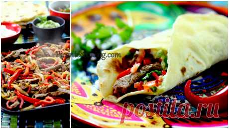 Фахітас з яловичиною (Fajitas de res) | Picantecooking