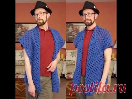 The Mobius Vest Crochet Tutorial! (It's Reversible!)