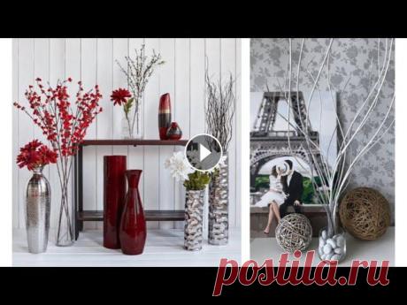 Как сделать декоративные ветки для вазы. How to make decorative branches for a vase...