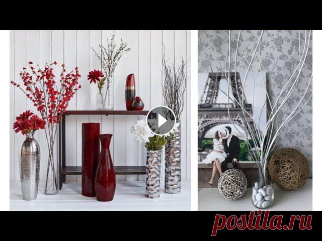 Как сделать декоративные ветки для вазы. How to make decorative branches for a vase...